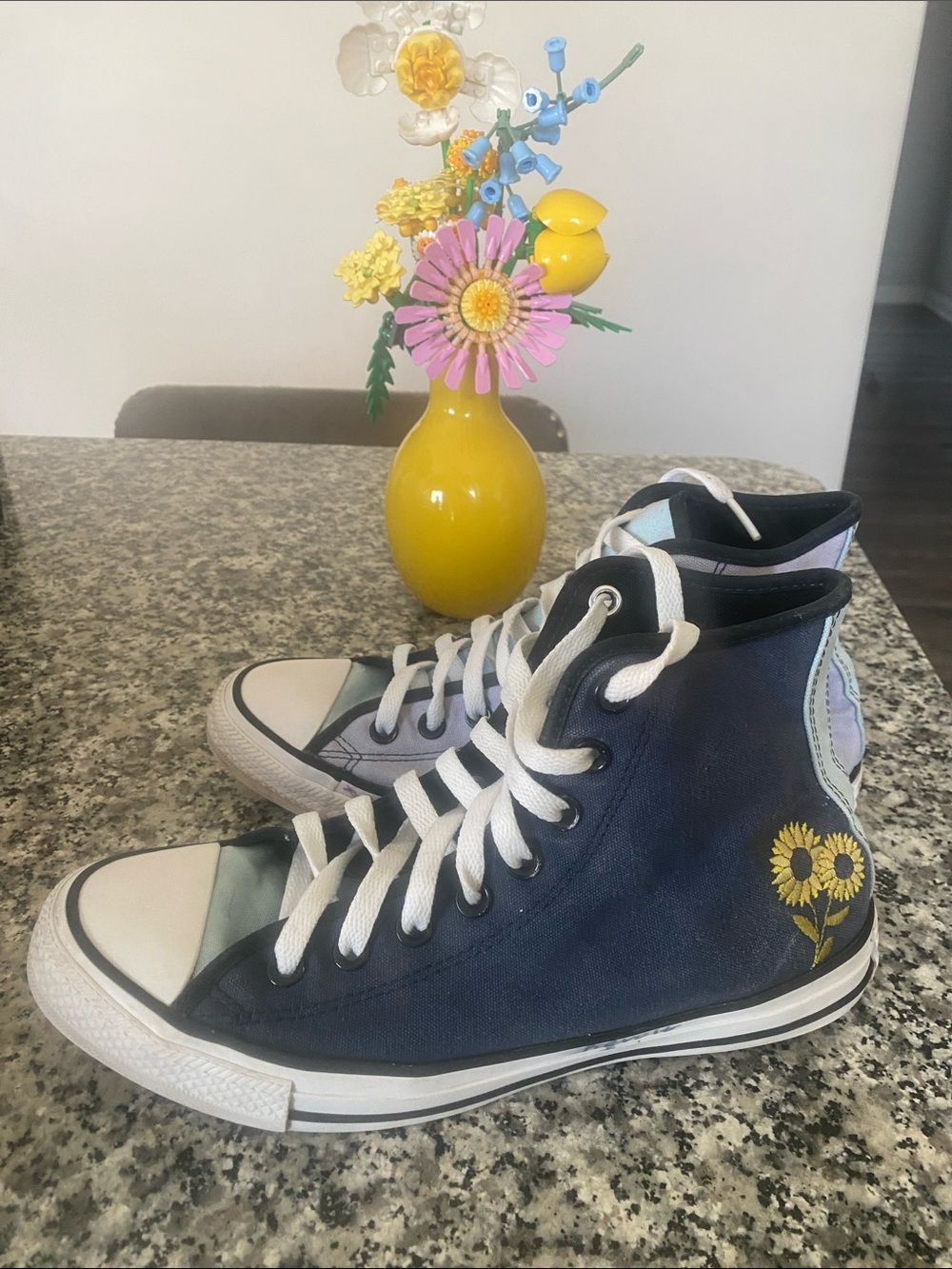 Converse sunflower high top sneakers - Picture 8 of 16